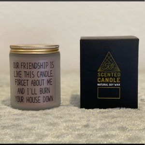 Funny Friendship Candle NIB